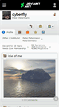 Mobile Screenshot of cyberfly.deviantart.com