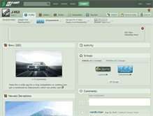 Tablet Screenshot of j-hui.deviantart.com