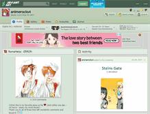 Tablet Screenshot of animerocks4.deviantart.com
