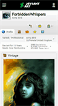 Mobile Screenshot of forbiddenwhispers.deviantart.com