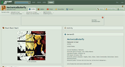 Desktop Screenshot of mechanicalbutterfly.deviantart.com