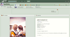 Desktop Screenshot of kaorietoile.deviantart.com