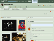 Tablet Screenshot of doyouspeakitplz.deviantart.com
