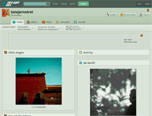 Tablet Screenshot of belajarmotret.deviantart.com