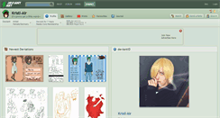 Desktop Screenshot of kristl-air.deviantart.com