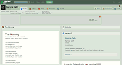 Desktop Screenshot of karona-cath.deviantart.com
