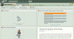 Desktop Screenshot of championglitchmatrix.deviantart.com