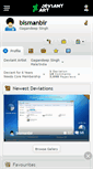Mobile Screenshot of bismanbir.deviantart.com