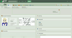 Desktop Screenshot of oipo.deviantart.com