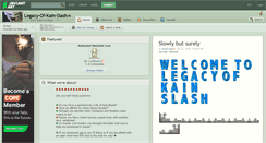 Desktop Screenshot of legacy-of-kain-slash.deviantart.com