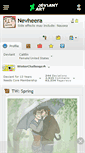 Mobile Screenshot of nevheera.deviantart.com
