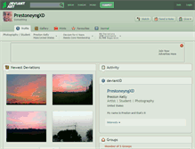 Tablet Screenshot of prestoneyngxd.deviantart.com
