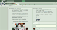 Desktop Screenshot of dreamers-of-avalon.deviantart.com
