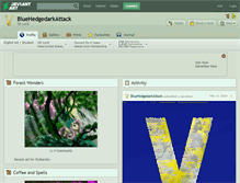 Tablet Screenshot of bluehedgedarkattack.deviantart.com