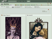Tablet Screenshot of kkoorime.deviantart.com