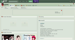 Desktop Screenshot of minhari.deviantart.com
