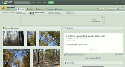 Desktop Screenshot of naca007.deviantart.com