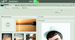 Desktop Screenshot of albanos.deviantart.com