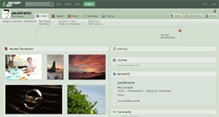 Desktop Screenshot of paulalvarez.deviantart.com