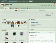 Tablet Screenshot of deidaraslova.deviantart.com