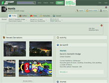 Tablet Screenshot of montis.deviantart.com