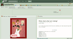 Desktop Screenshot of chaoticreactions.deviantart.com