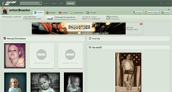 Desktop Screenshot of amberdheaston.deviantart.com
