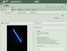 Tablet Screenshot of gellar.deviantart.com