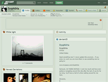 Tablet Screenshot of dysph0ria.deviantart.com