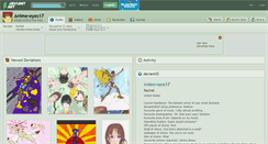 Desktop Screenshot of anime-eyes17.deviantart.com