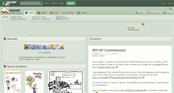 Desktop Screenshot of hayoubi.deviantart.com