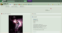 Desktop Screenshot of misaki-c27.deviantart.com