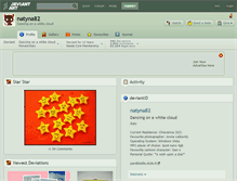 Tablet Screenshot of natyna82.deviantart.com