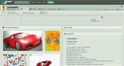 Desktop Screenshot of carmadmike.deviantart.com