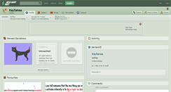 Desktop Screenshot of kaylianaa.deviantart.com