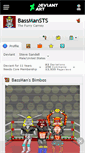 Mobile Screenshot of bassmansts.deviantart.com