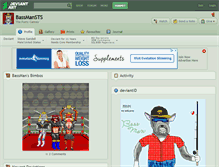 Tablet Screenshot of bassmansts.deviantart.com