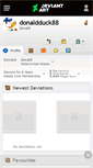 Mobile Screenshot of donaldduck88.deviantart.com