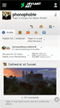 Mobile Screenshot of phonophobie.deviantart.com