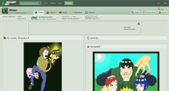 Desktop Screenshot of mloun.deviantart.com