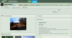 Desktop Screenshot of angelic-shadow.deviantart.com