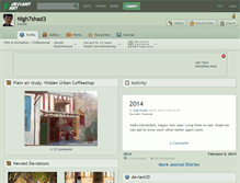 Tablet Screenshot of nigh7shad3.deviantart.com