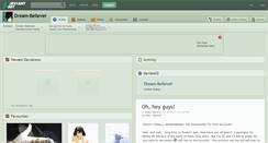 Desktop Screenshot of dream-believer.deviantart.com