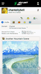 Mobile Screenshot of chantellybell.deviantart.com