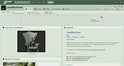 Desktop Screenshot of liquidblueflame.deviantart.com