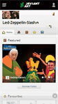 Mobile Screenshot of led-zeppelin-slash.deviantart.com