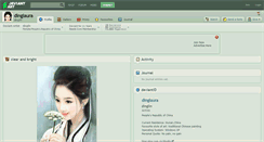 Desktop Screenshot of dinglaura.deviantart.com