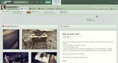 Desktop Screenshot of doomchild11.deviantart.com