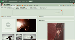 Desktop Screenshot of ke-eg-an.deviantart.com
