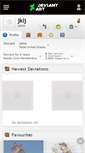 Mobile Screenshot of jklj.deviantart.com